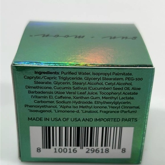 SUN+MOON ALOE YOU SO MUCH EYE TREATMENT CREAM NEW - Picture 5 of 5